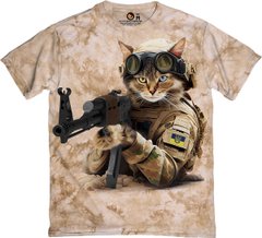 Дитяча футболка - Бойовий Кіт – 3300113 Дит S