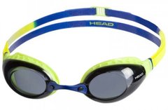 Очки для плавания Head HCB FLASH, Черно/Зеленый, Для бассейна, Стартовые